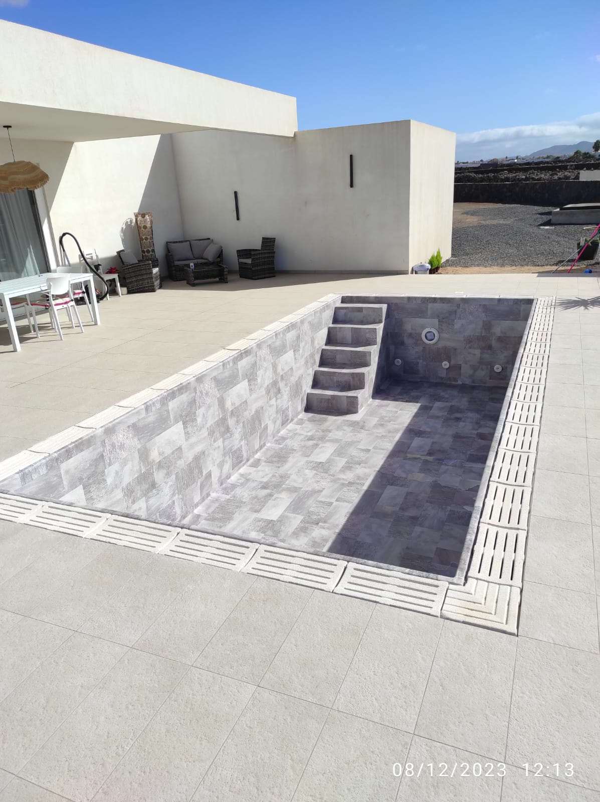 Bordes rozadores para piscinas